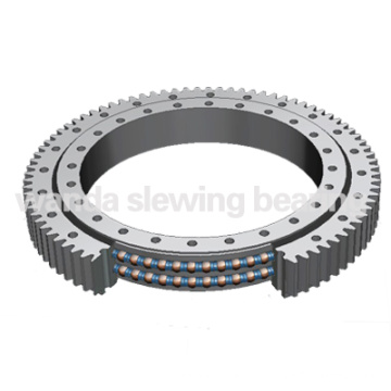 Double row ball slewing bearing with external gear(WD-07)